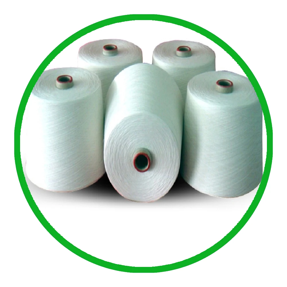 High Quality NE 20s/1 Ring spun polyester yarn Weaving & knitting purpose with carton box packing best exporter from India