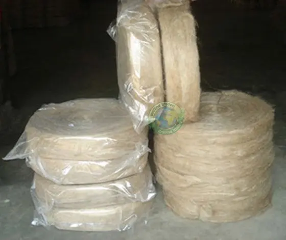Jute Sliver Filasse Carding Fiber Roll Export Quality 100% Natural Eco Friendly Biodegradable for Gypsum Plaster from Bangladesh