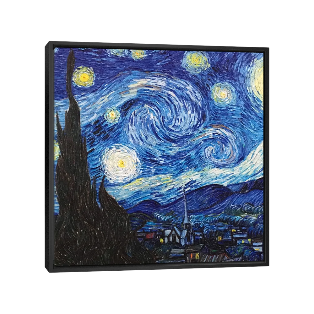 Wall Art The Starry Night on Canvas Oil Painting Best Selling Home Decor Canvas Print