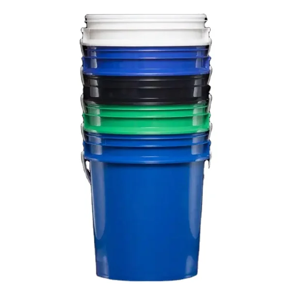 Пользовательские 5 галлонов воды ведро с крышкой для пищевой воды