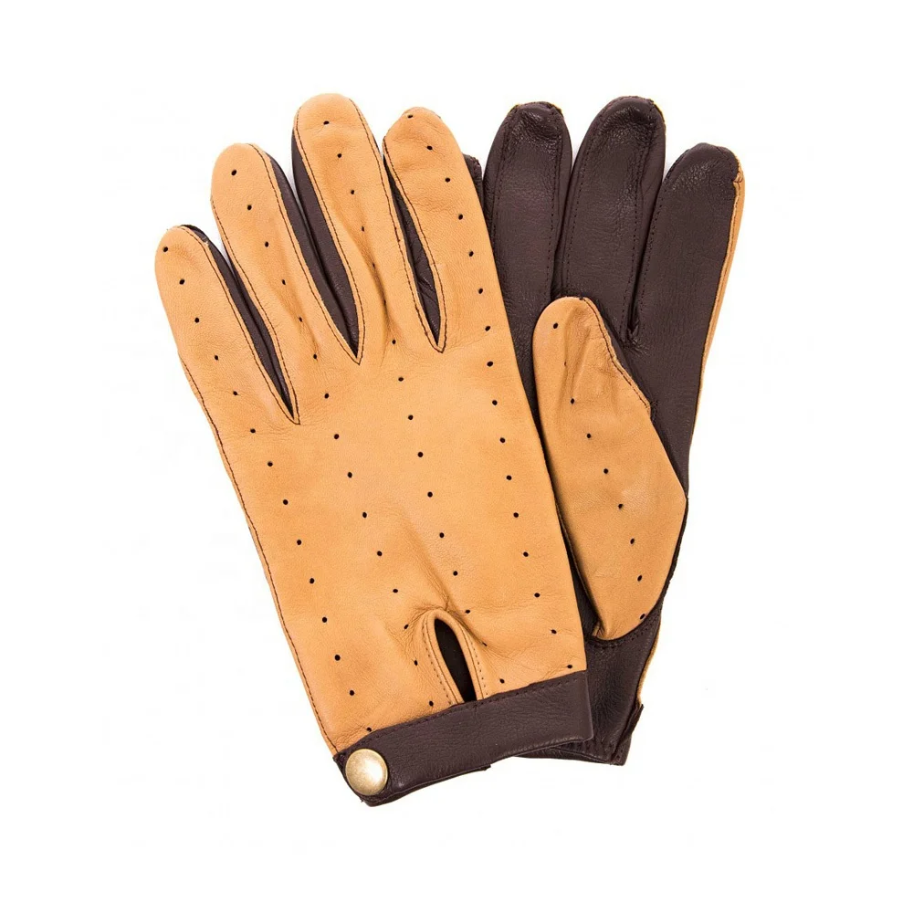 Оригинальные высококачественные перчатки для вождения из натуральной воловьей кожи с закрытыми пальцами мужчин защитные тонкой работы на открытом воздухе