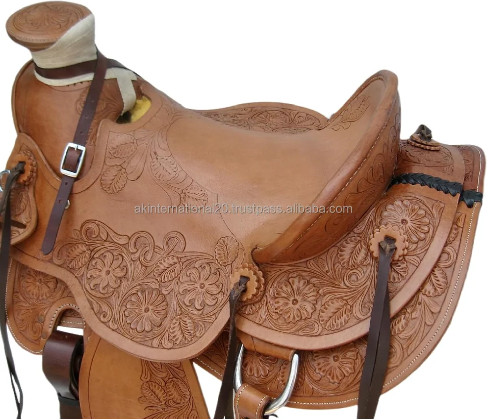 Custom Design Leather Jumping English Riding Horse Saddle Leather Dressage Horse Saddle At Affordable Price