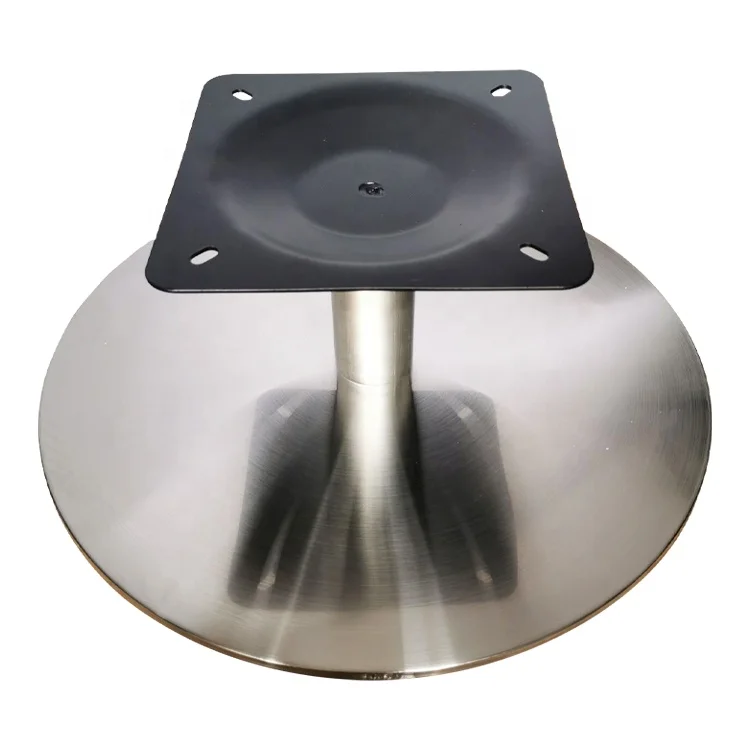 Вращающиеся круглые ножки из нержавеющей стали OEM для дивана кресла высота 180 мм диаметр 500