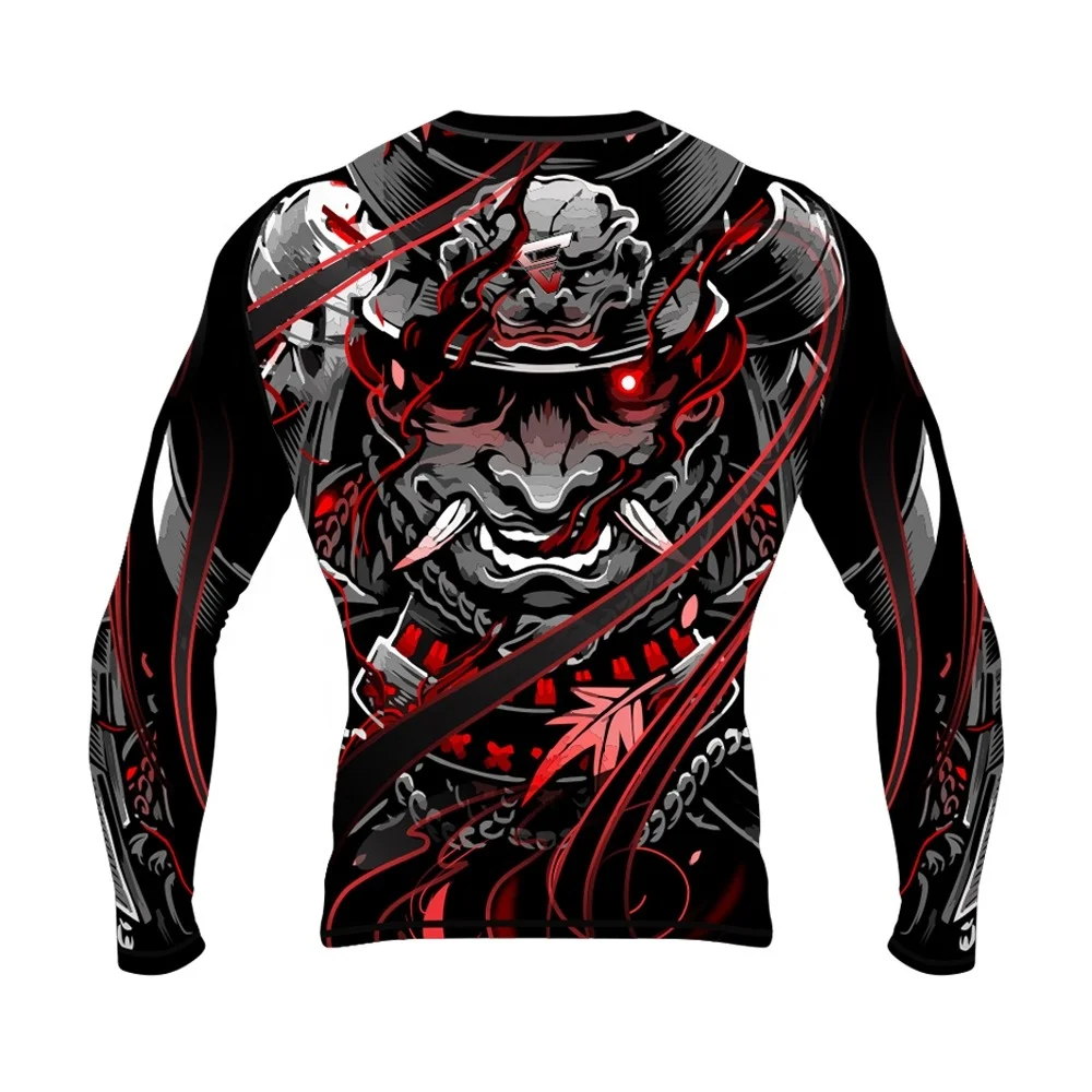 
SUBLIMATED MMA RASH GUARD CUSTOM DESIGN SUBLIMATION LIGHT WEIGHT MMA RASH GUARD BJJ RASH GUARDS 