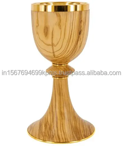 Premium Style Royal Chalice For Jerusalem Church Supply Precious Celebration Drinking Luxury Grapewine Cheers Chalice With Logo