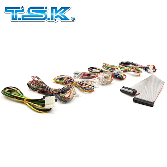 Wires Set for TR3 Roulette Game Button Version : TSK Taiwan Roulette Kit / Tragaperras / Ruleta