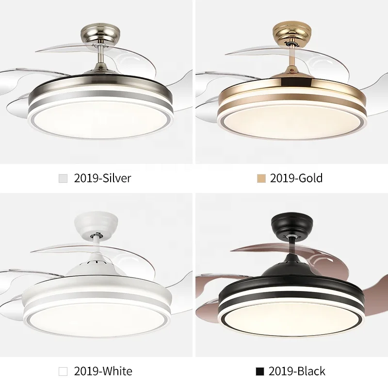 2019 Modern ceiling lamp with fan  42 inch with light fans for home ceiling fan 110v