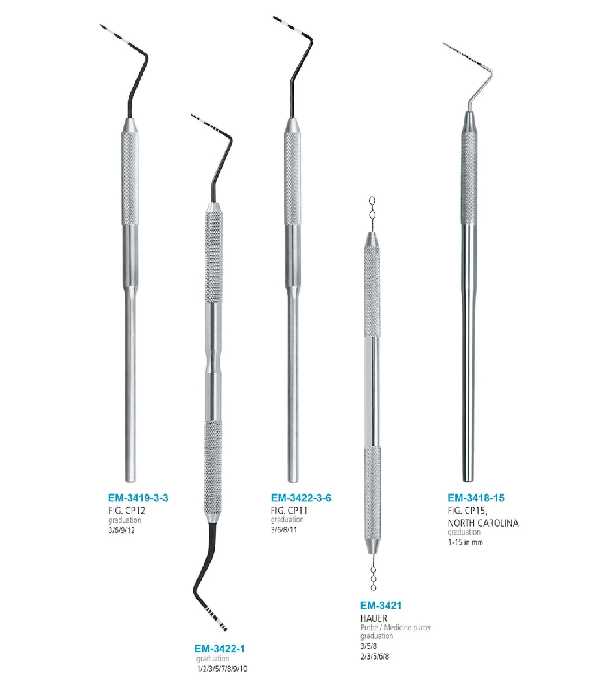 Dental Filling Instruments Diagnostic Instruments Probe/ Medicine Placer