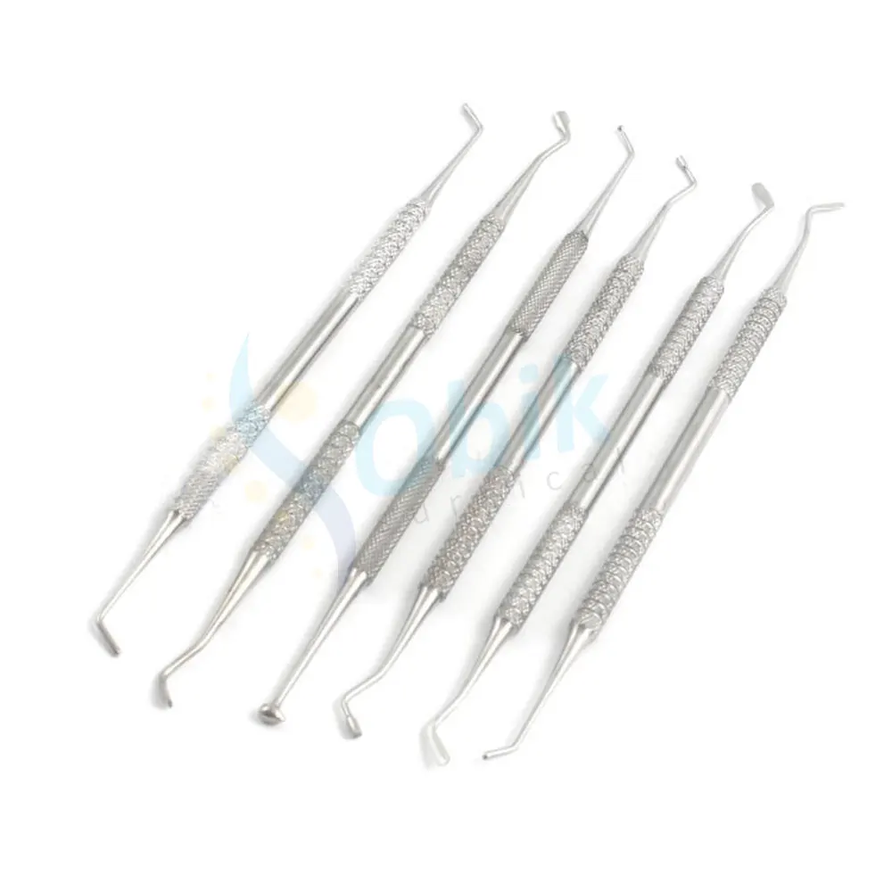 Dental Composite filling Carvers Double ended Instruments of High Quality Set of 4