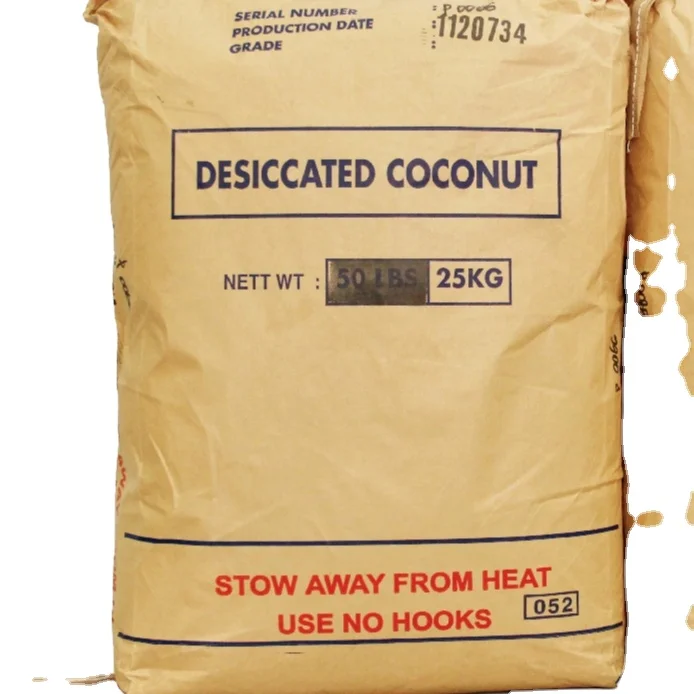 Desiccated Coconut Full Fat Price -Mill Run (25kg) Premium quality malaysia supplier coconut powder lower price