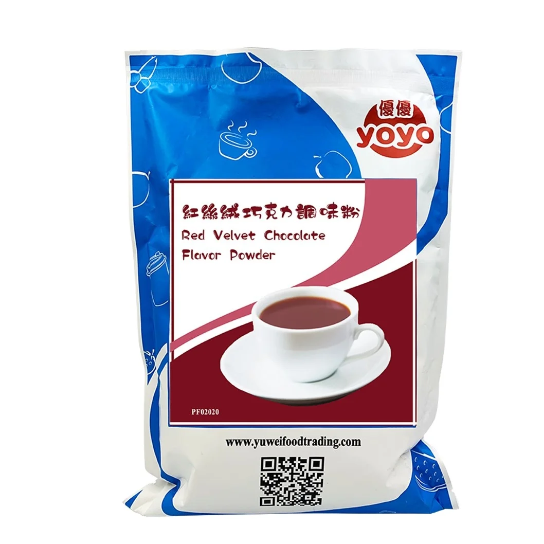 Milk Tea Insatnt Powder Taiwan Red Velvet Chocolate Drink