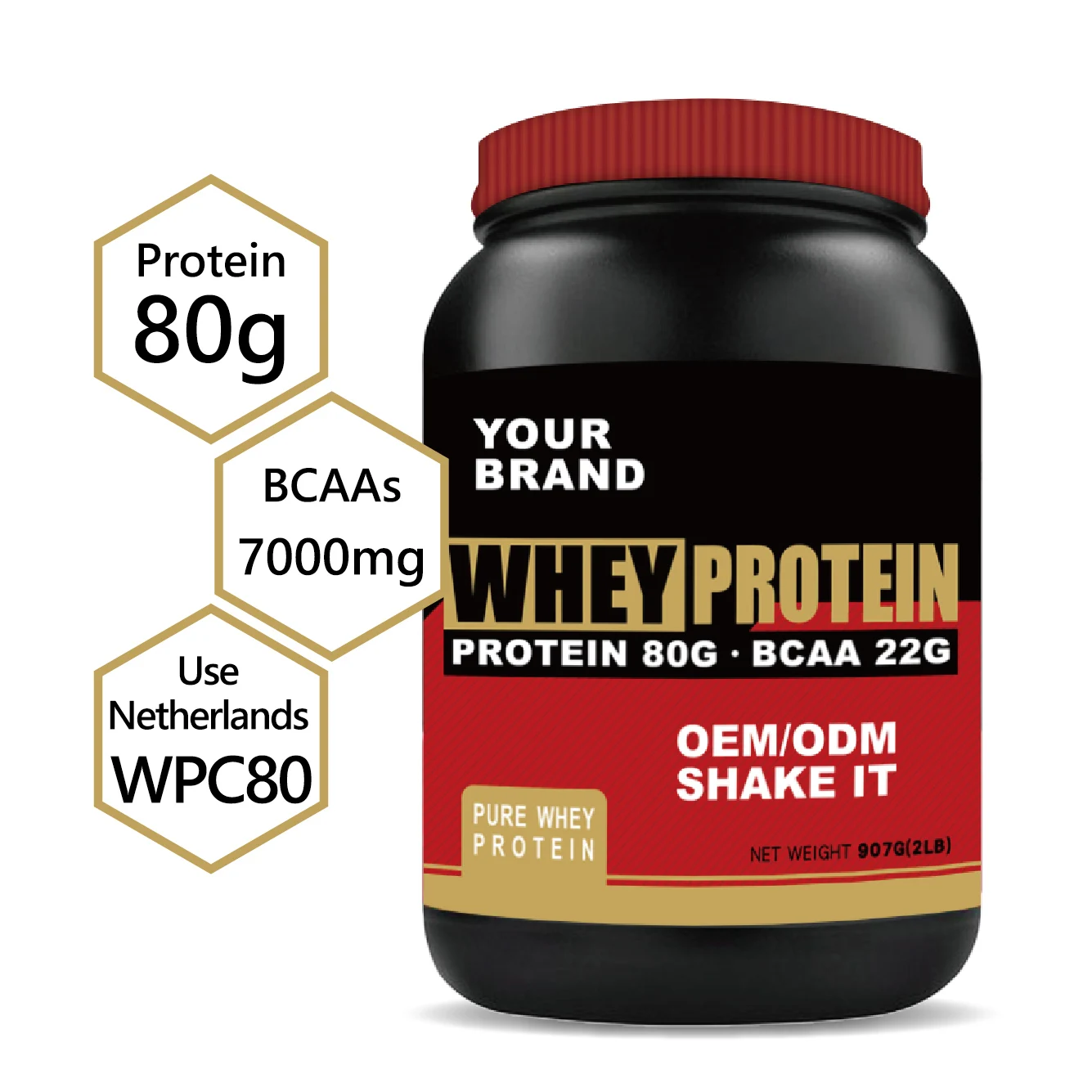 Private Label original whey protein 100 gram new