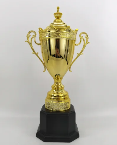 Hot Sale High Quality Europe Style Champions League Outdoor Sports Trophy Customizable Logo Metal Cup