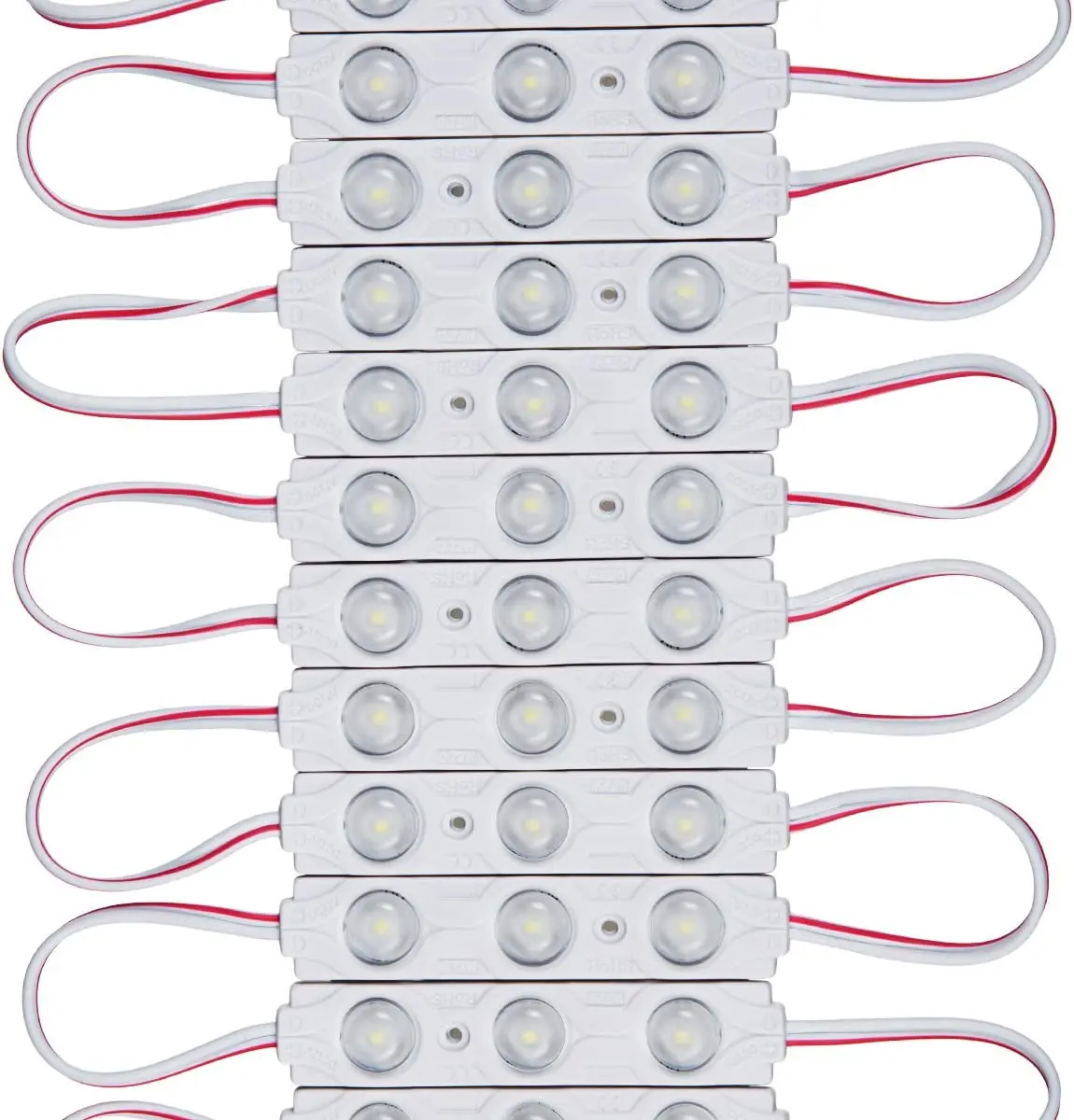 china 12v 3 light sign lens 1.5w modulo de led mini smd led modul injection 2835 led modules