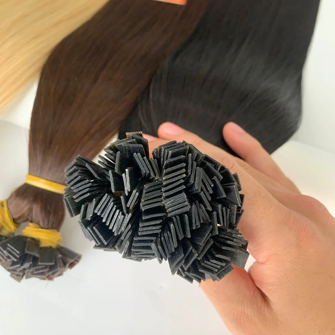 Discount 7% Hair Extensions AZ HAIR VIETNAM Flat Tip Hair Extensions 100% Raw Virgin Vietnam Human