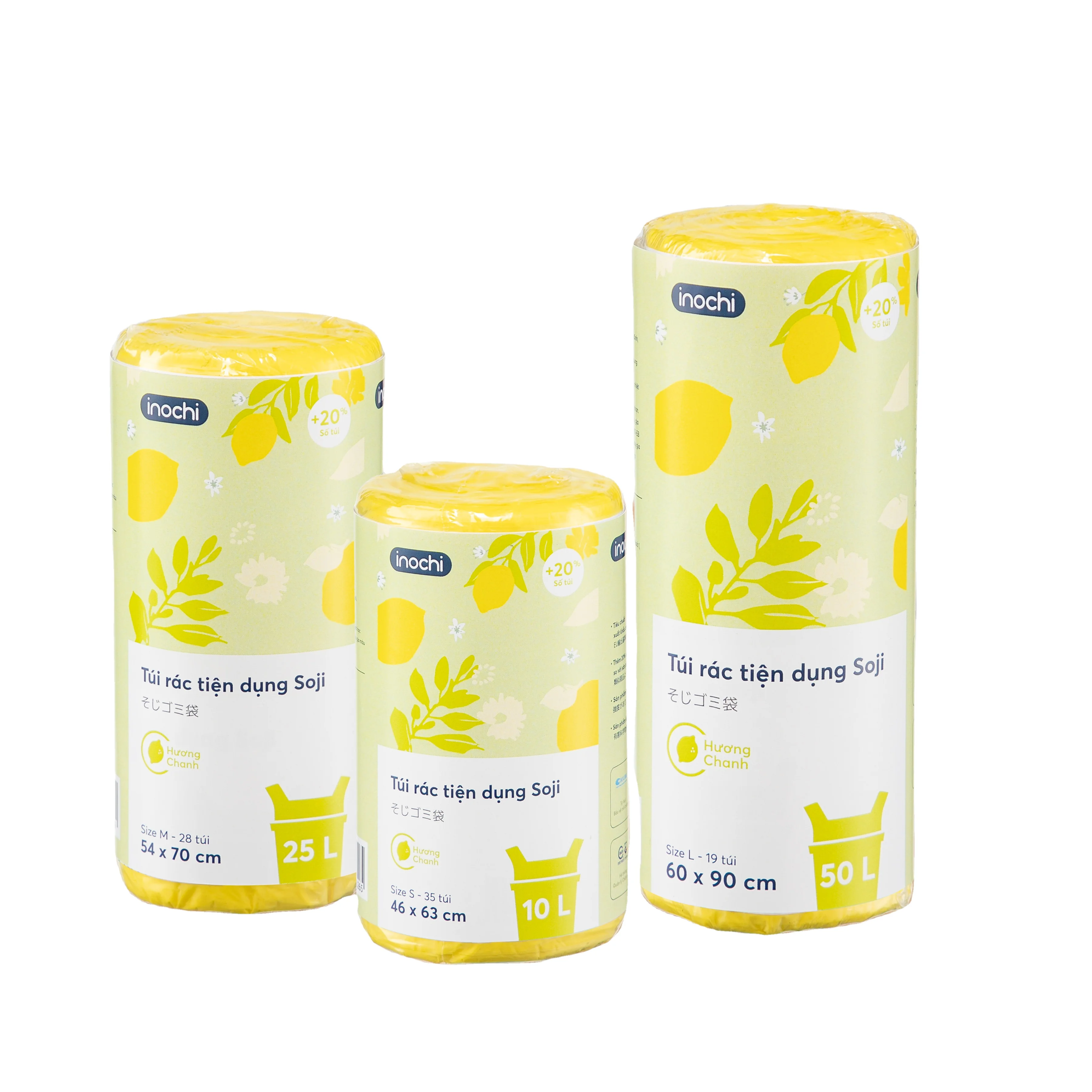 2024 бестселлер Индивидуальная сумка на завязках с лимоном Экологически чистая биоразлагаемая переработанная для мусора контейнер хранения продуктов