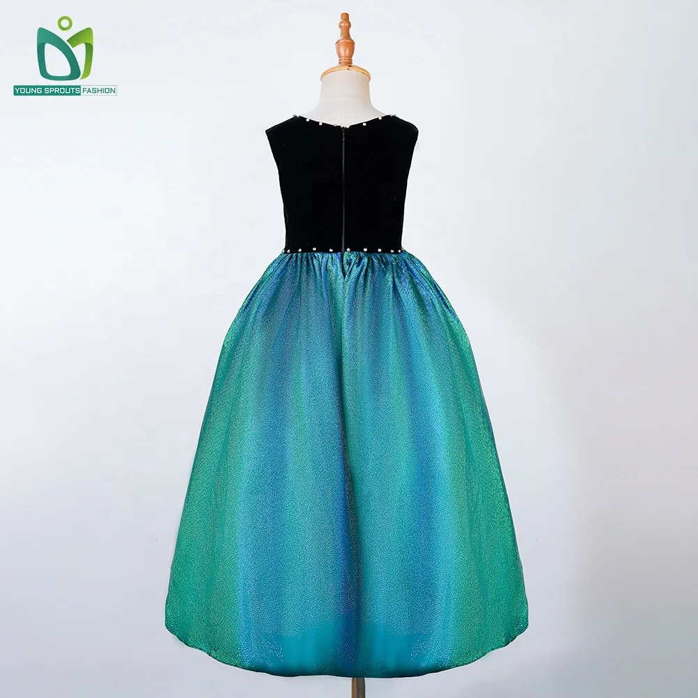 Toddler Girls Western Maxi Dress With Smocking Girl Dresses 14 Years