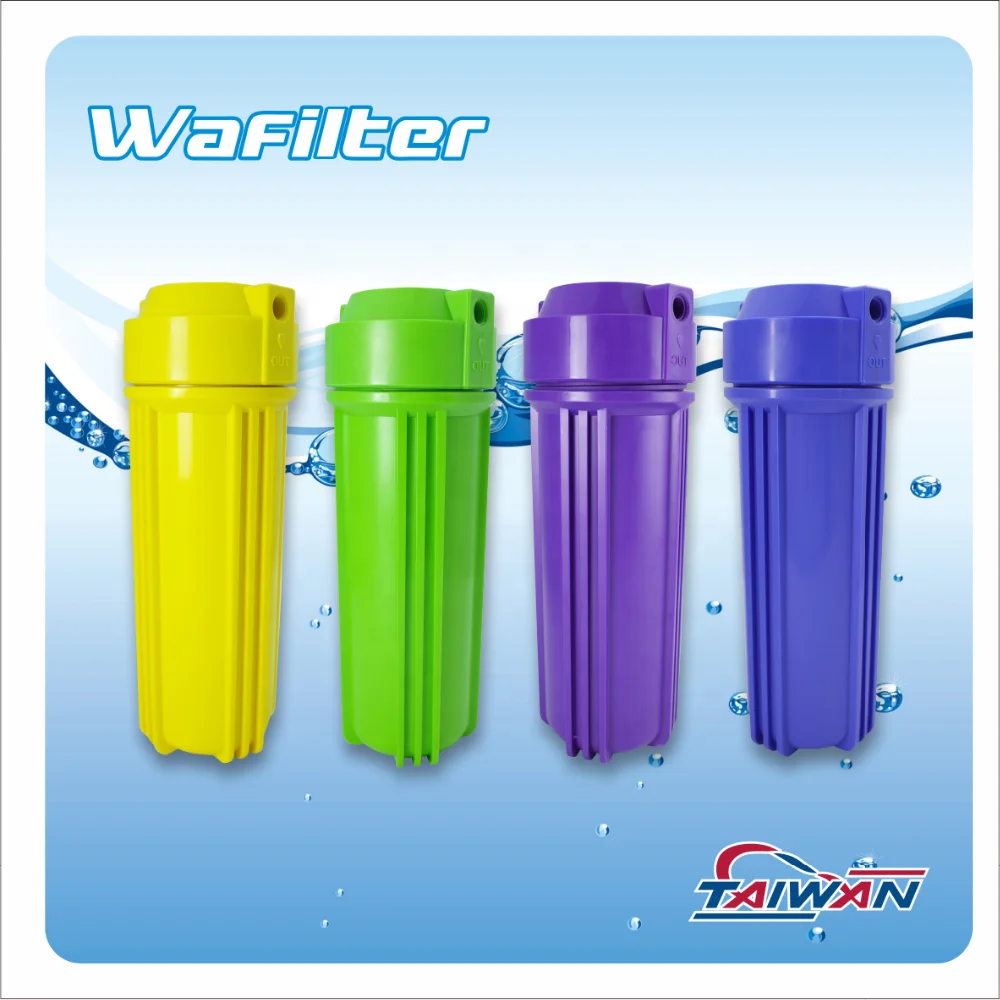 Taiwan 10 inch Canister Water Filter Plastic Housing for RO System Spare Parts Canister
