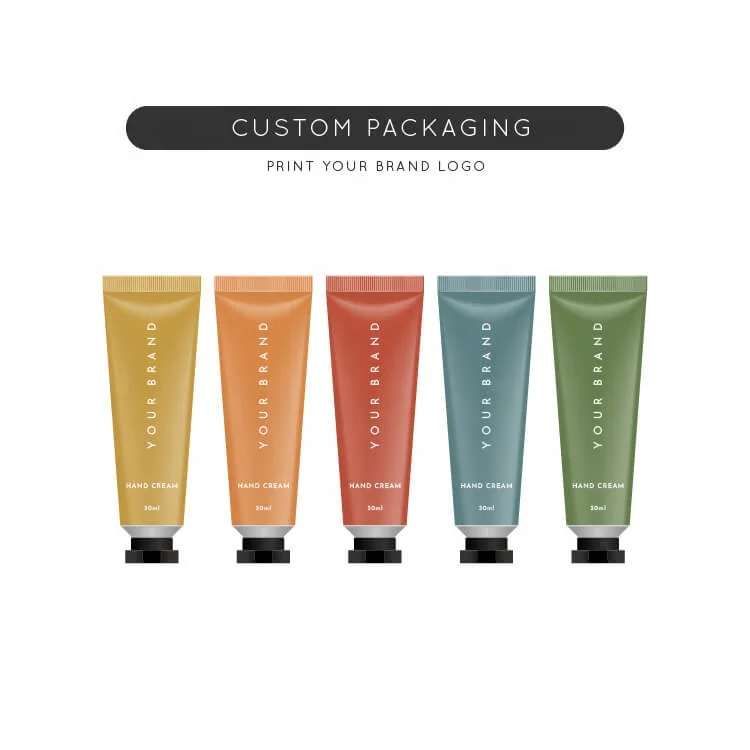 Private Label Hand Cream For Men 30ml Tube Delicate Scent Quickly Absorbed Lotion