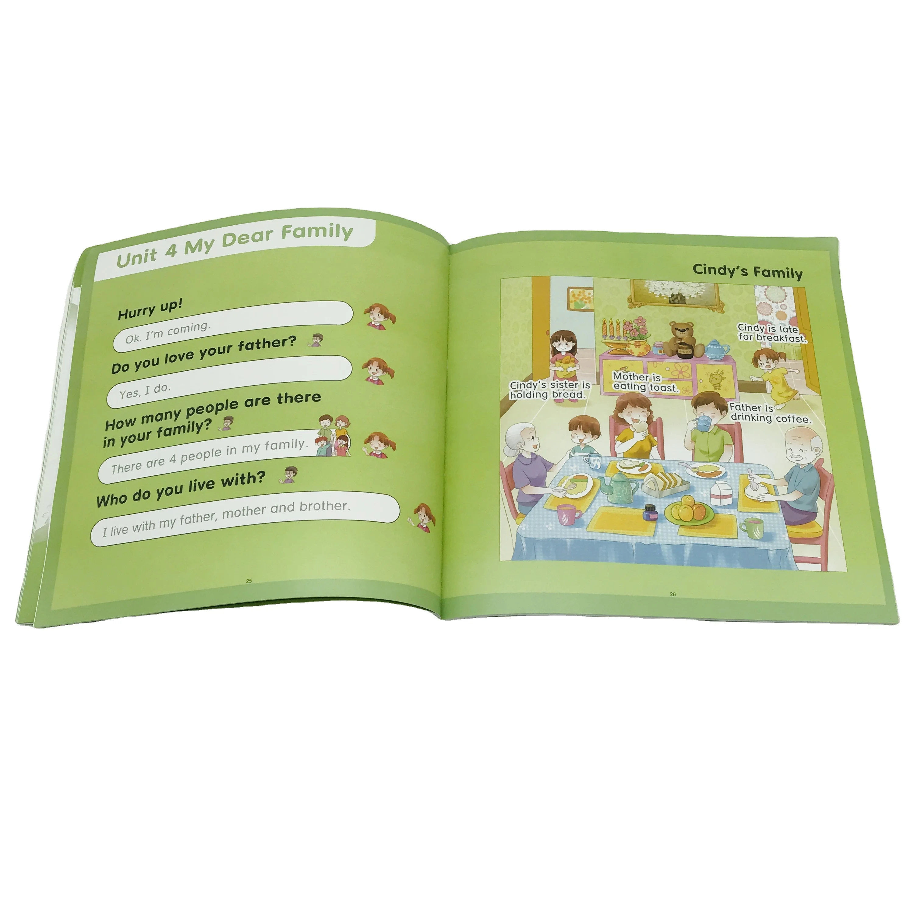 SM-JC071 The Larger Order is The Lower Cost is Educational children book custom printing