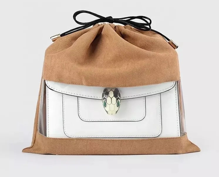 Cotton Dust Bag  Dust Drawstring Bag Custom Logo Printed Cotton Dust Bags