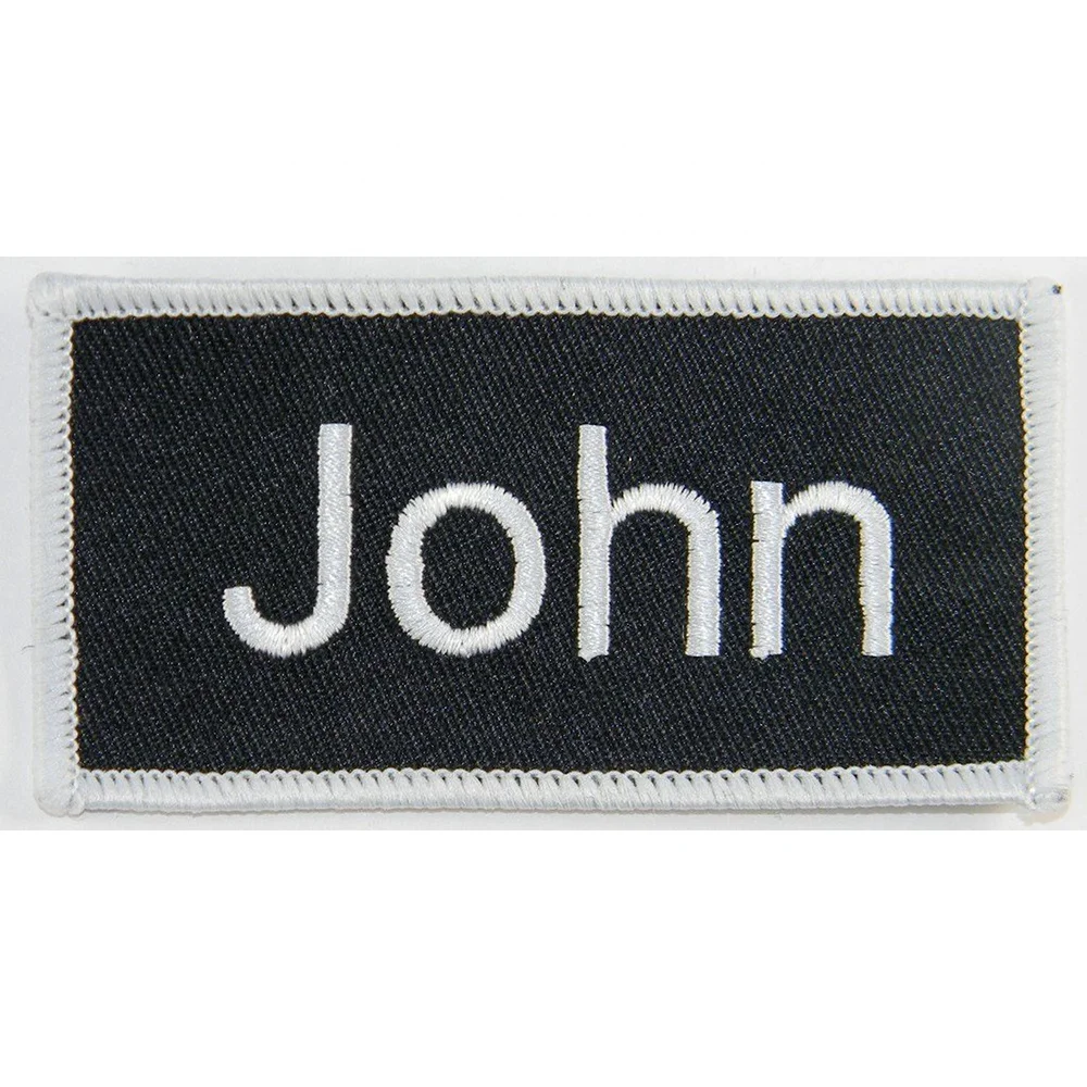 Custom Embroidery With Your Name Fashion Clothing Patches