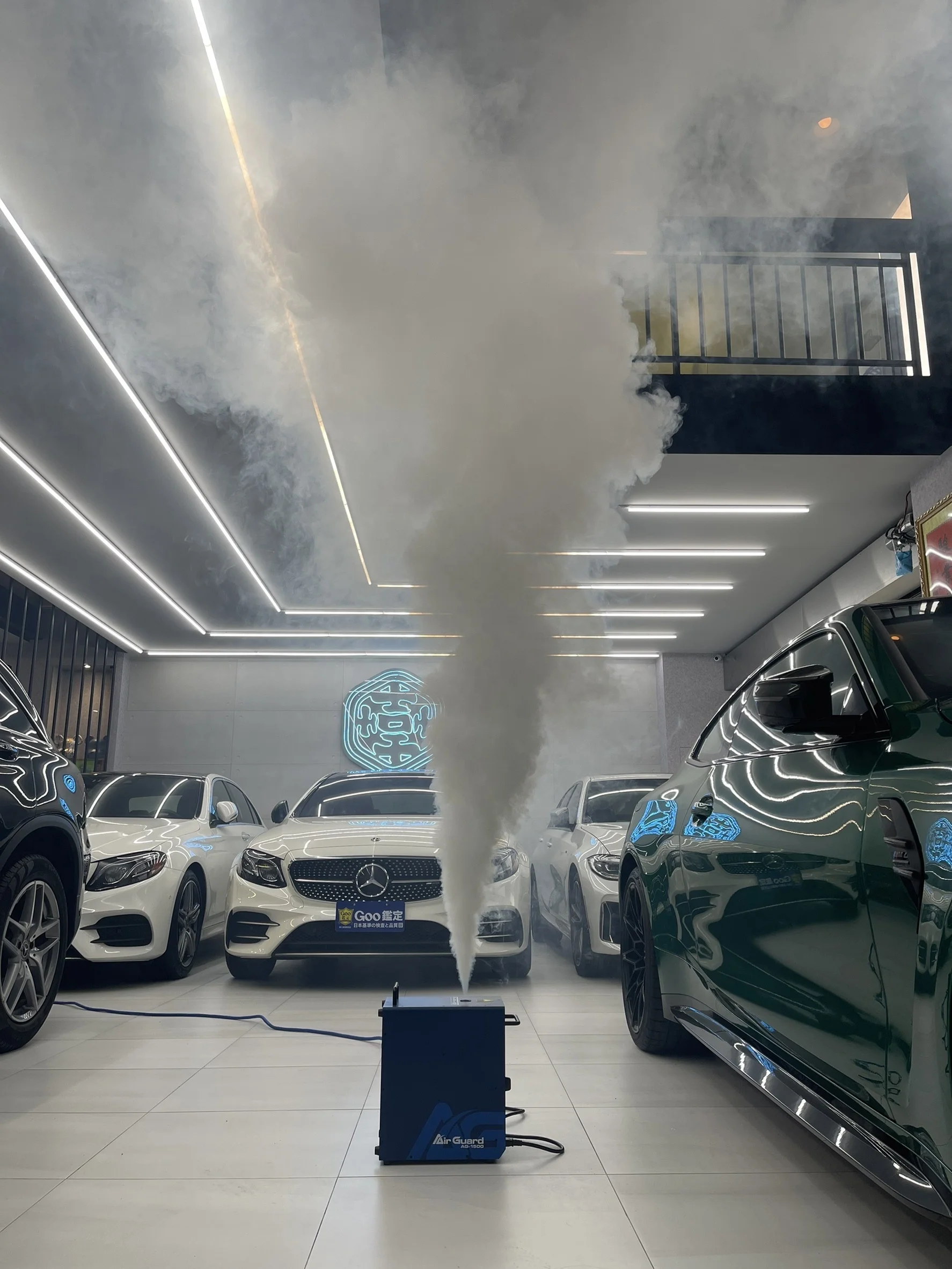 Professional 500ml  liquid for car air cleaner fog machine