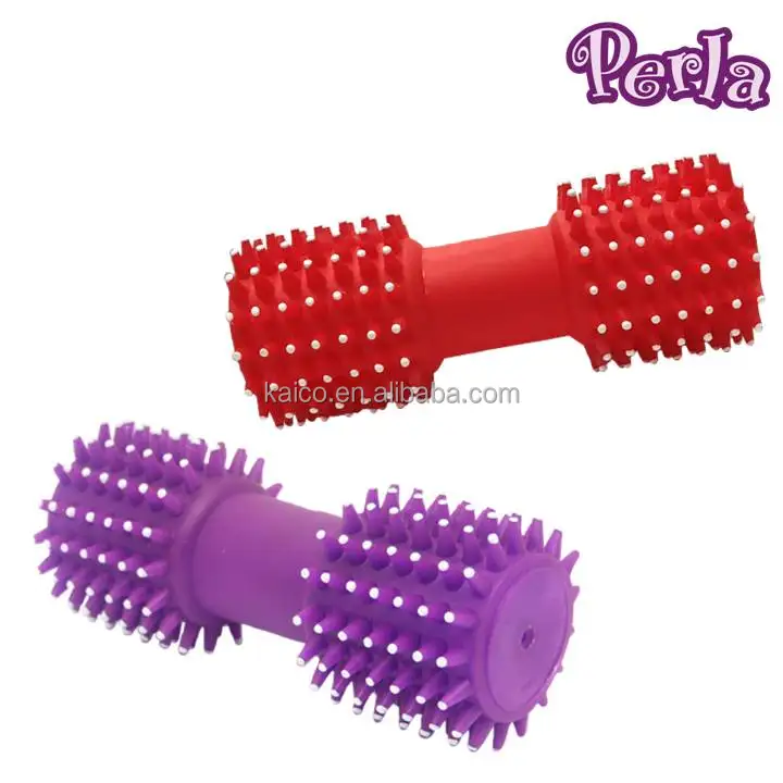 pet Squeak toy interactive vinyl dumbbell dog chew toys home play fun big dog
