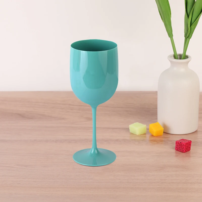 Elegant Design Plastic Wine Glasses For Pool Parties Outdoors Receptions Weddings Wine Goblets 480ml Party and holiday Supplies