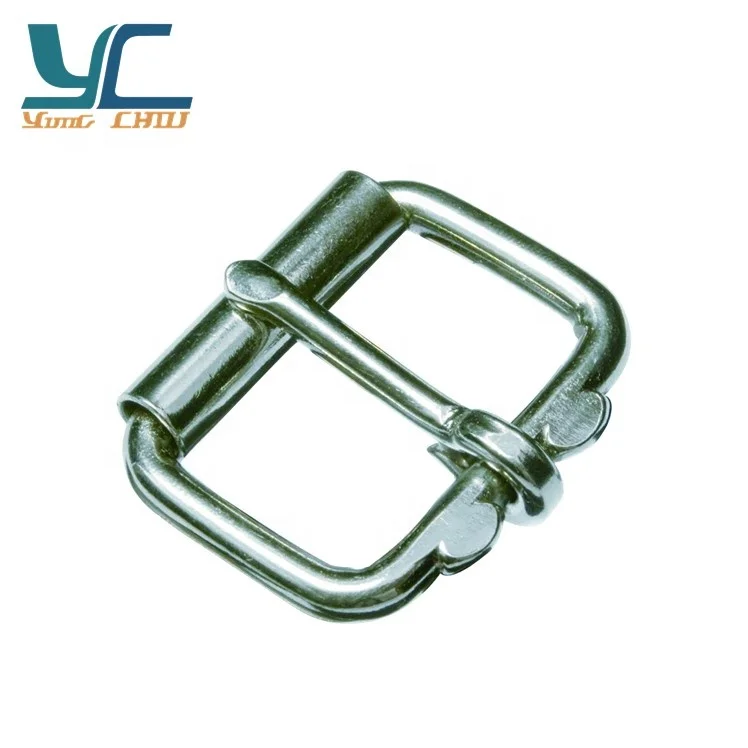 Stainless steel rectangle ring belt roller buckles