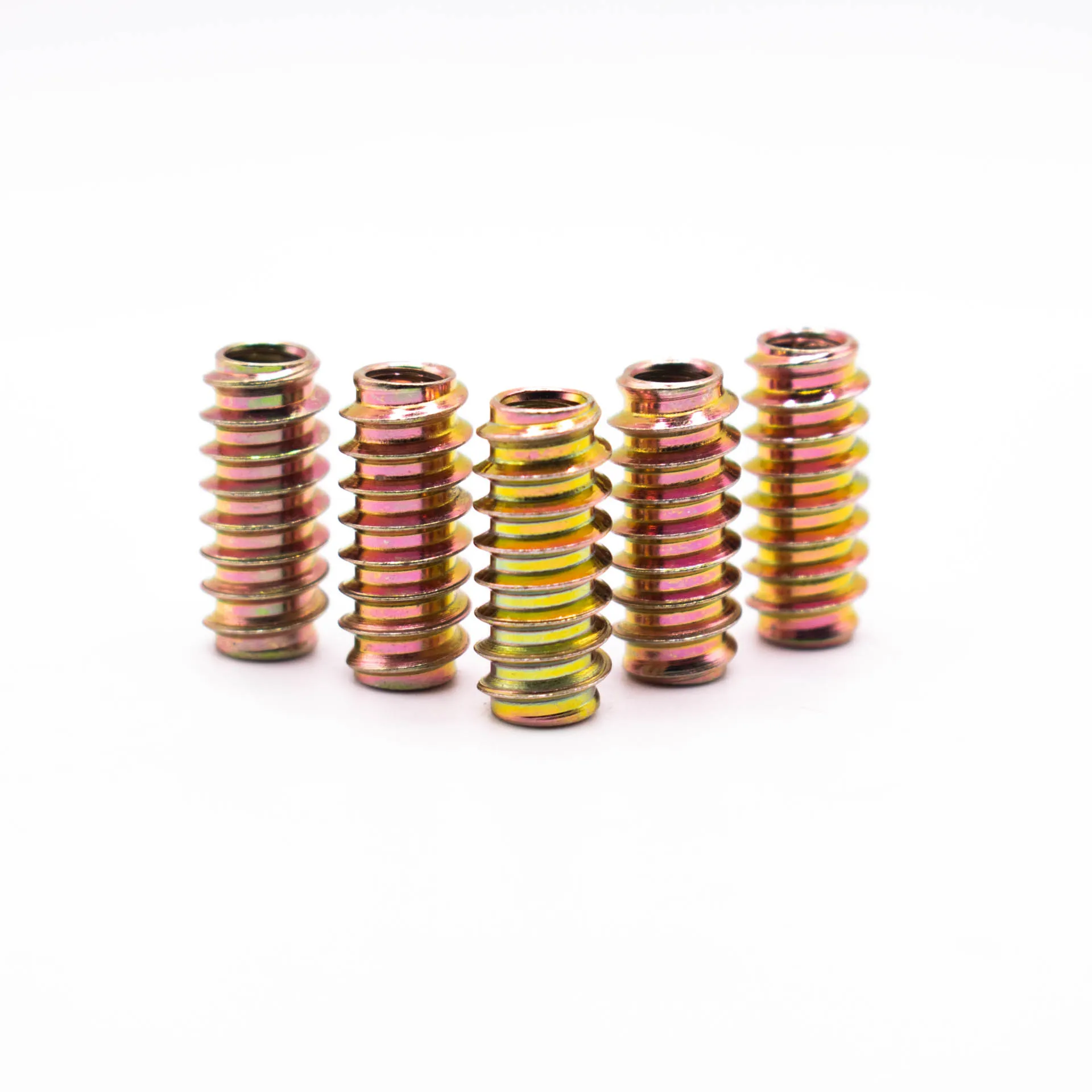 Zinc Plated Carbon Steel Locking ensat threaded bushing Stainless Steel Slotted Self Tapping Thread Insert For Thread Repair