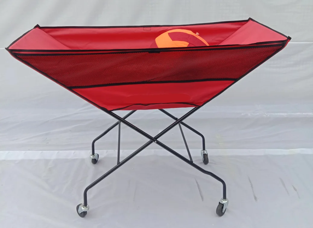 Waising Sports Portable Volleyball Ball Cart Storage Cart with Wheels