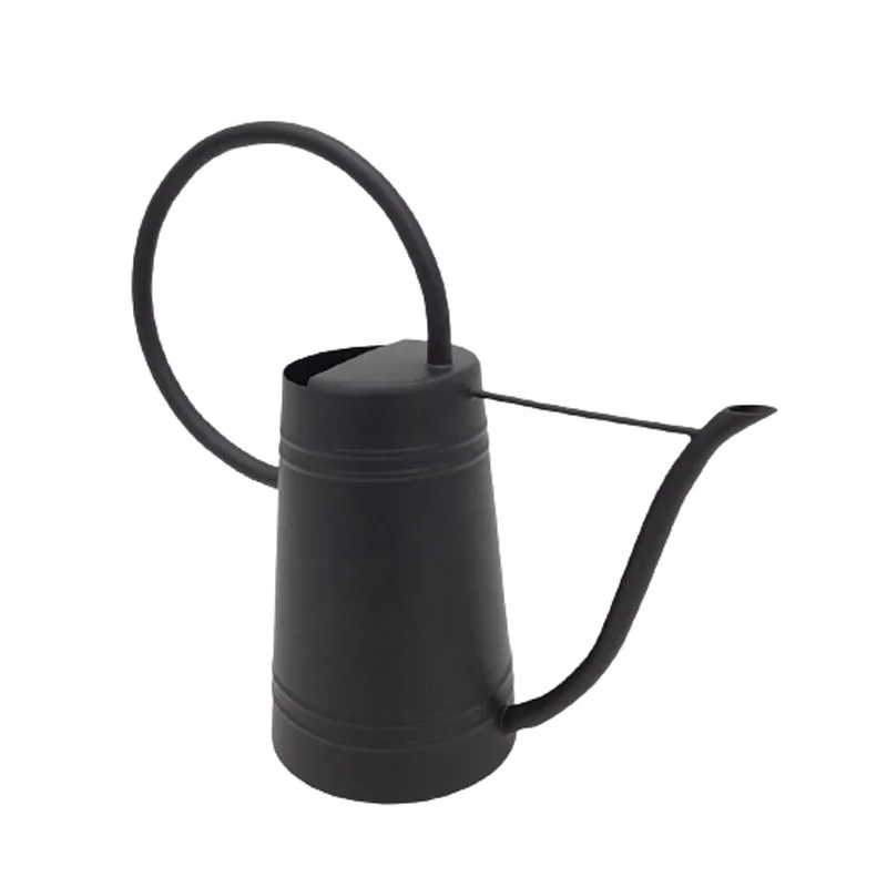 Gardening Customized Iron Long Spout Power Coated Spray Water Can Garden Metal Watering Can