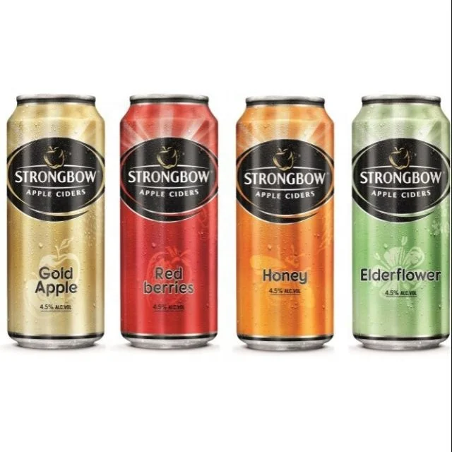 [HAMY.VN] STRONGBOW, вкус яблочного сидра, медовый, 330 мл