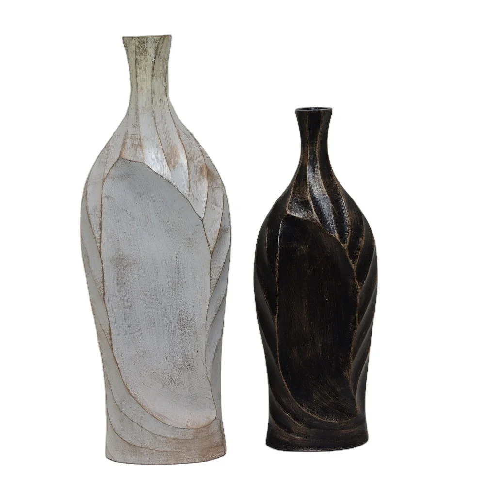 Большие окрашенные алюминиевые цветочные вазы Amazon с черной бронзовой белой Золотой серебряной пудрой текстурированной