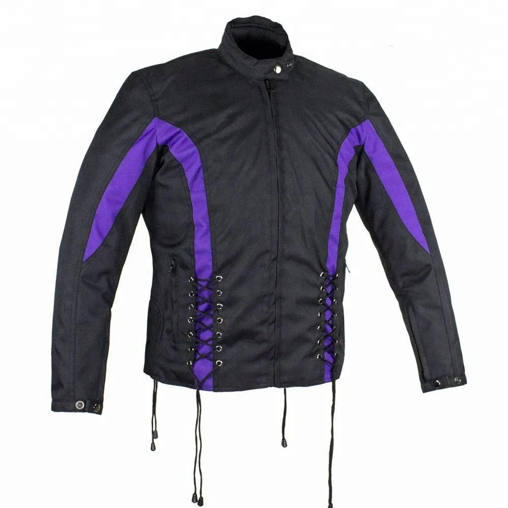 Custom Letterman Baseball Snowmobile Textile Jackets   Black Textile Snowmobile Tear Resistance Cordura Textile Jackets