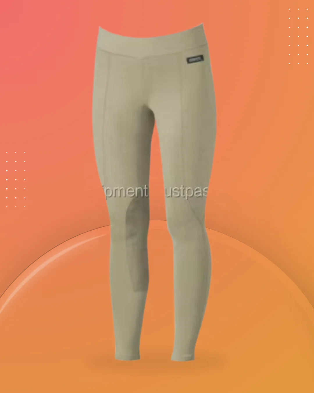 Cotton Knit Fabric Riding Breeches Stretch Comfortable Horse Products