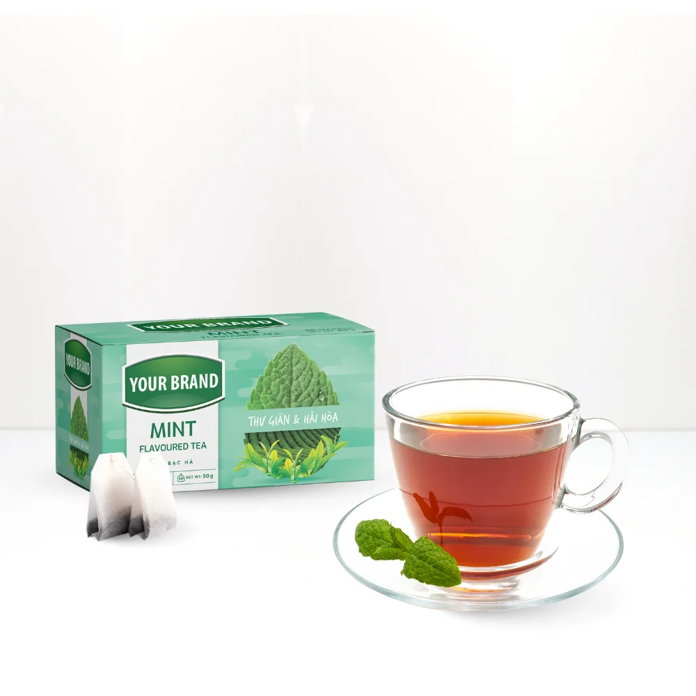 Wholesale Best Price Paper Tea Bag Flavorful Tea Herbs Double Chamber Bag Packaging Jasmine Green Tea Bags