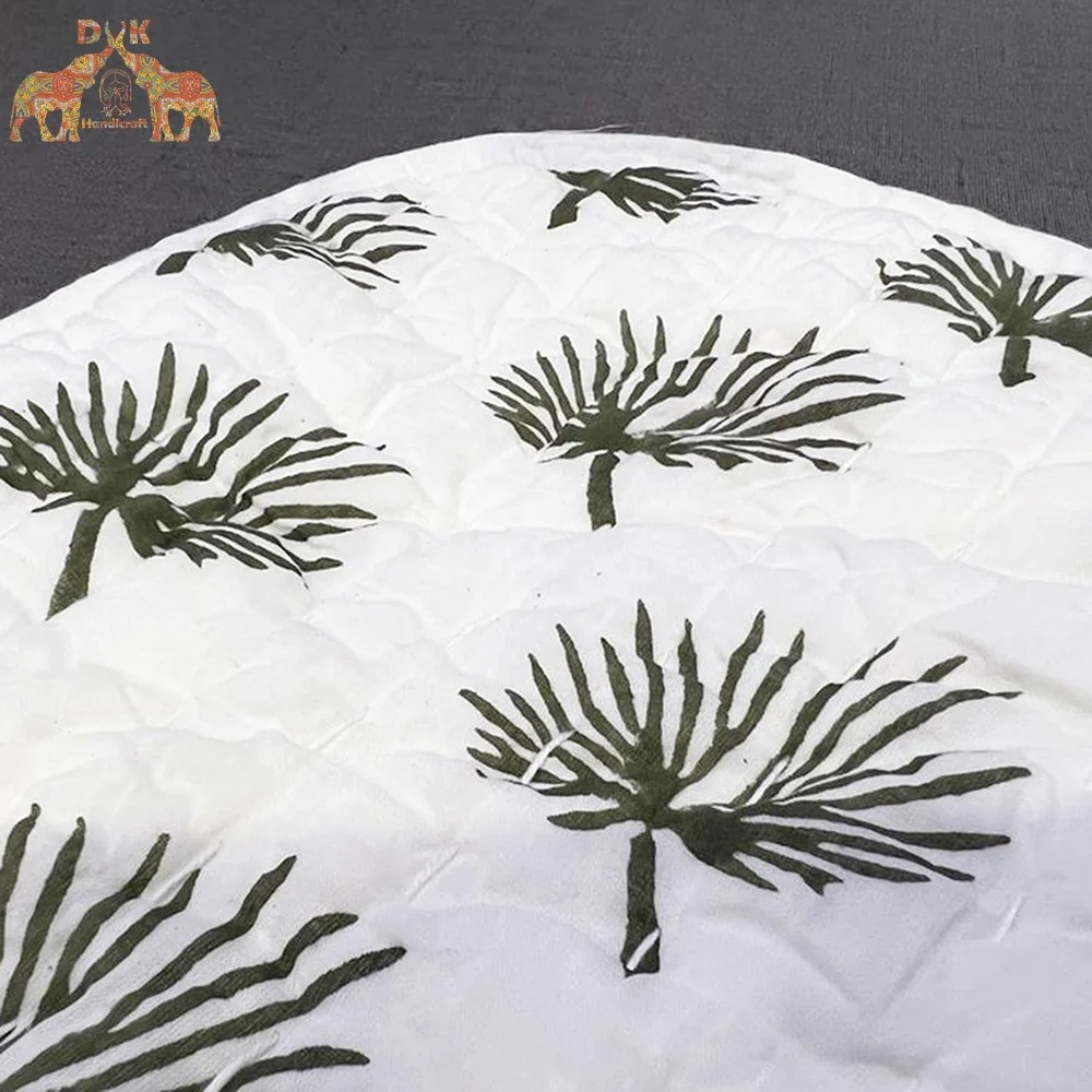 Детское одеяло Kantha хлопковое детское ручной работы kantha для кроватки мягкое легкое малышей с вышивкой