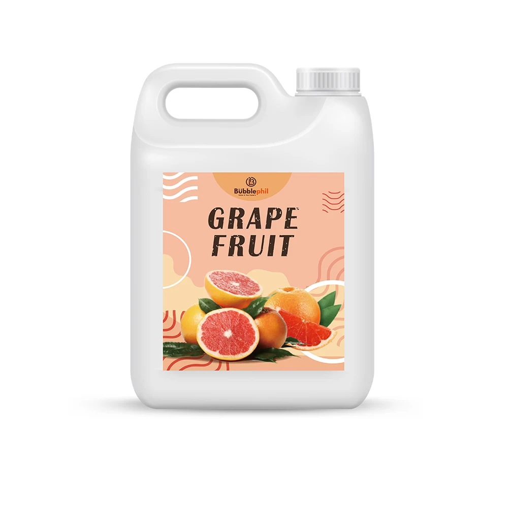 Custom Hugh Quality Drink Flavoring Grapefruit Syrup for Slush Syrup