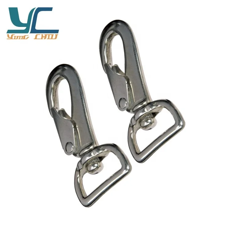 Cast Iron 46g swivel eye bolt snap hook for pet harness