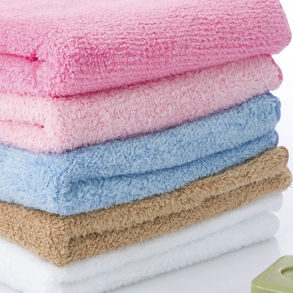 Breathable Light Weight Microfiber Plush Towel Blanket