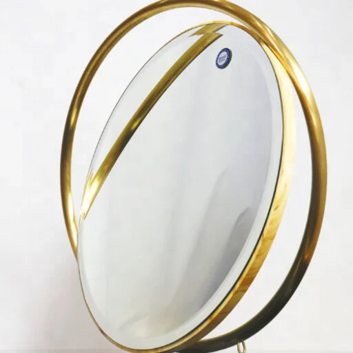 High Quality MK006NA Large round Makeup Mirror Luxury Decorative Table Home with Modern Art Design Wall Usage Best Price