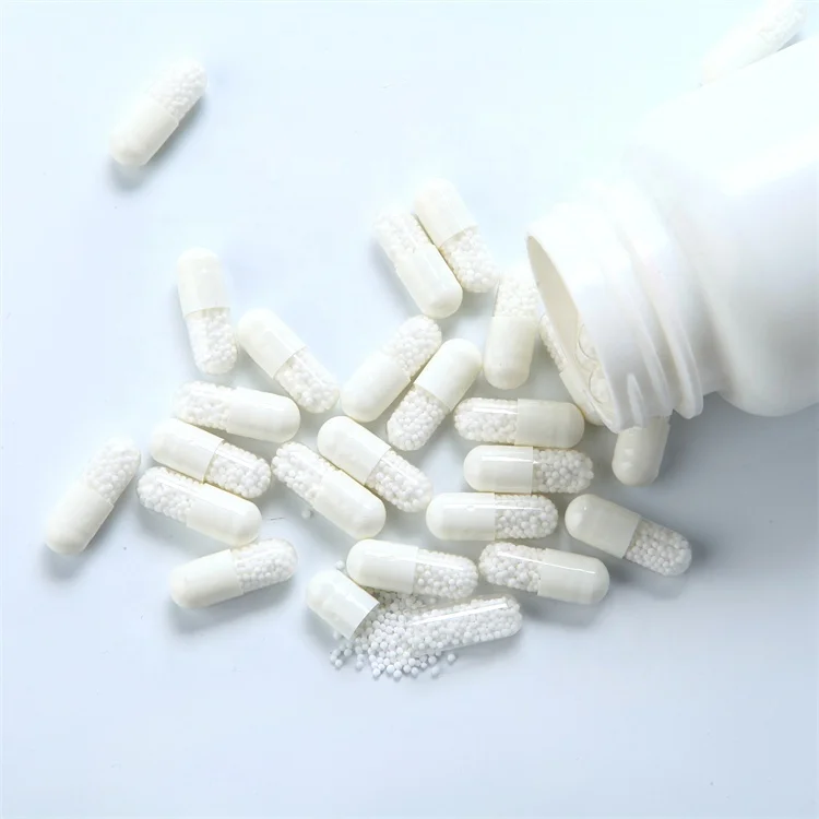 Энергетические капсулы цитрата магния с гранулами временным выпуском