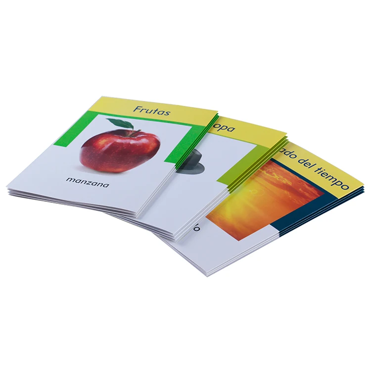 OEM Custom Design Folding Double-Sided Full Color Brochure Printing