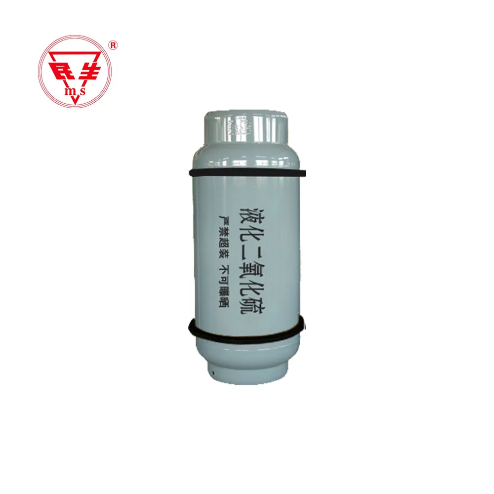 High quality 100L gas cylinders for sale Liquid SO2 empty cylinders Sulfur dioxide industrial use gas cylinders