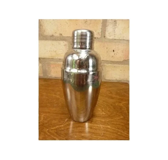 Stainless steel single gift cocktail bar shakers bartender rose gold cocktail weighted shaker for customized size