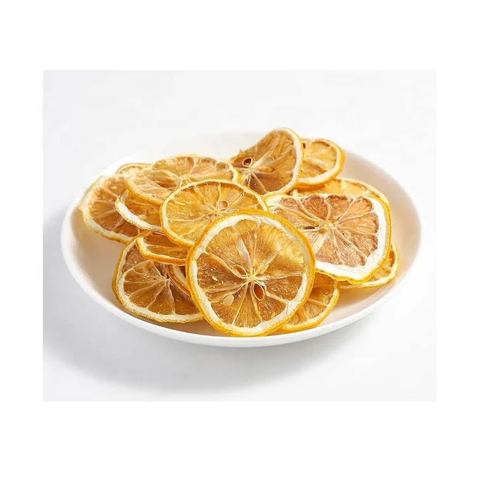 wholesale lemon freeze dry fruits high vitamin freeze-dried lemon 5-7mm/slice Fruit freeze dried lemon