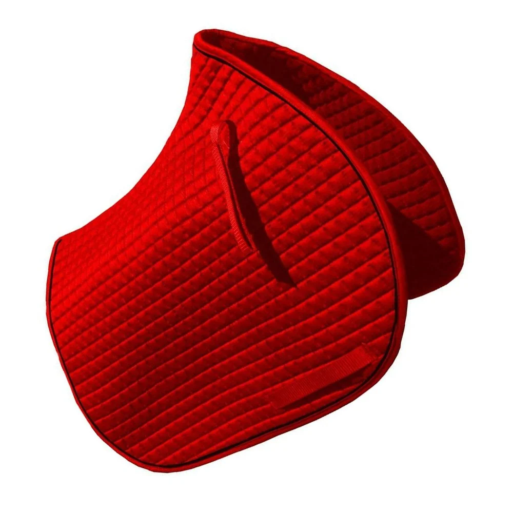 2023 Latest custom logo printed Full Size Saddle Pad Horse Saddle Pad Cotton set Equestrian Jumping Saddle Pad Manufacturer