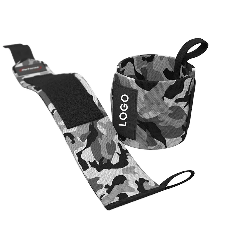 Design Your Own Weight Lifting Wrist Wrap for Gym Gym Bodybuilding Camouflage Unisex Neoprene Light Weight PK NAXHIT Sports